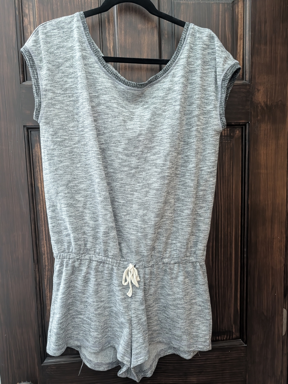 Victoria's Secret Gray Knit Girls' One-Piece Romper